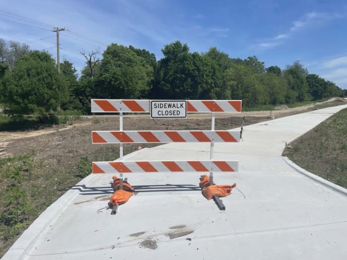 Lemmon Ave Streetscape Enhancement Construction Pic